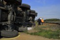 Schwerer VU LKW Zug Bergheim Kenten Koelnerstr P259